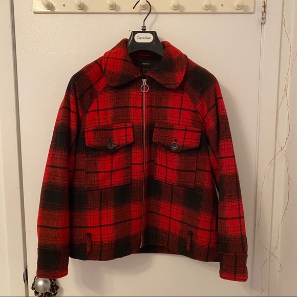 Forever 21 Jackets & Blazers - Plaid Shacket